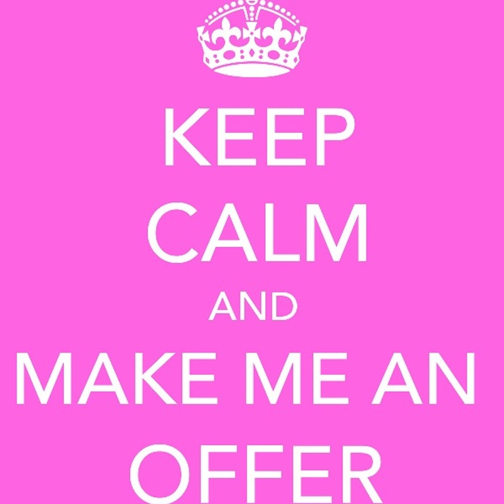 Like an item in my closet? Make an offer!